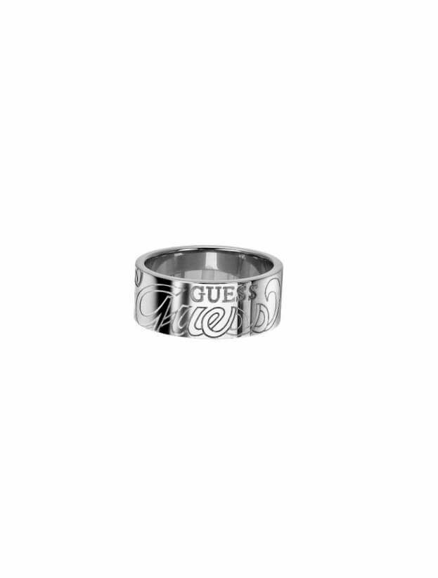 GUESS STEEL USR80904-No.52 Δαχτυλίδι Με Λογότυπο
